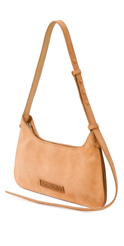 Acne Studios Platt Mini Suede Apricot Orange
