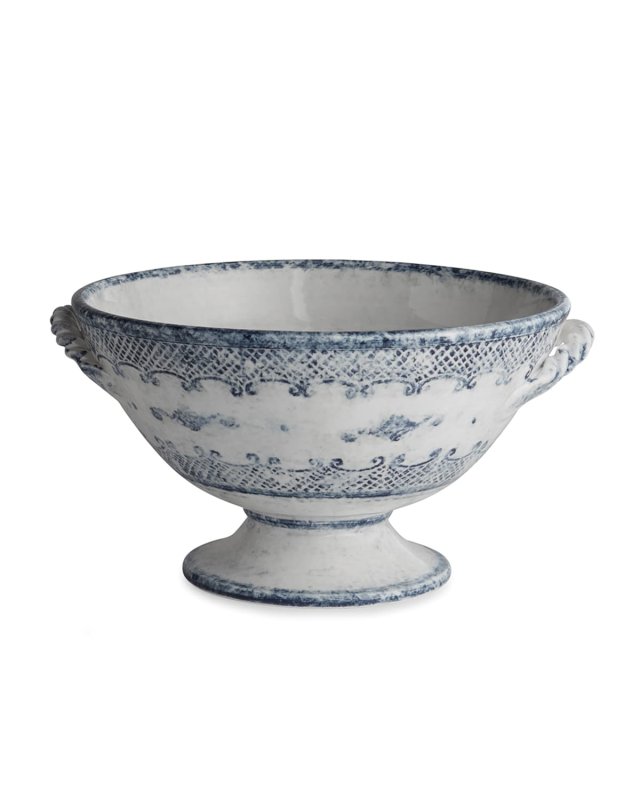 Burano Footed Bowl with Handles