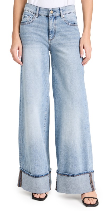 DL1961 Hepburn Low Rise 32 Ravello Cuffed Jeans Ravello Cuffed (Vintage)