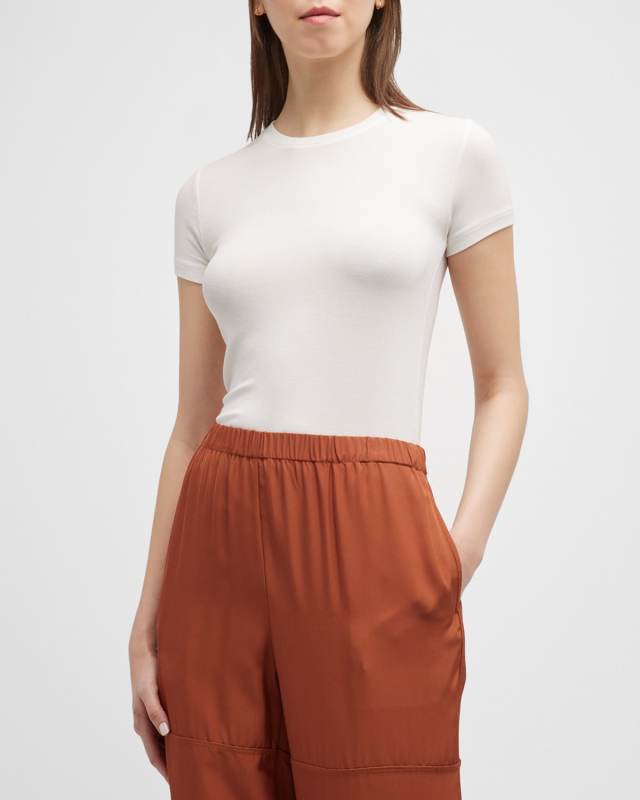 Ressi Ribbed Short-Sleeve T