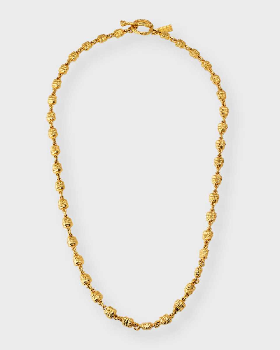 Moon Nugget Chain Necklace