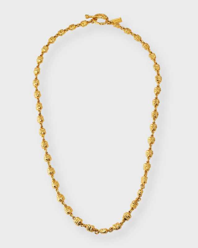Moon Nugget Chain Necklace