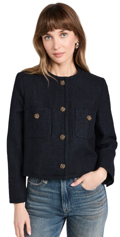 ba & sh Meredith Jacket Marine
