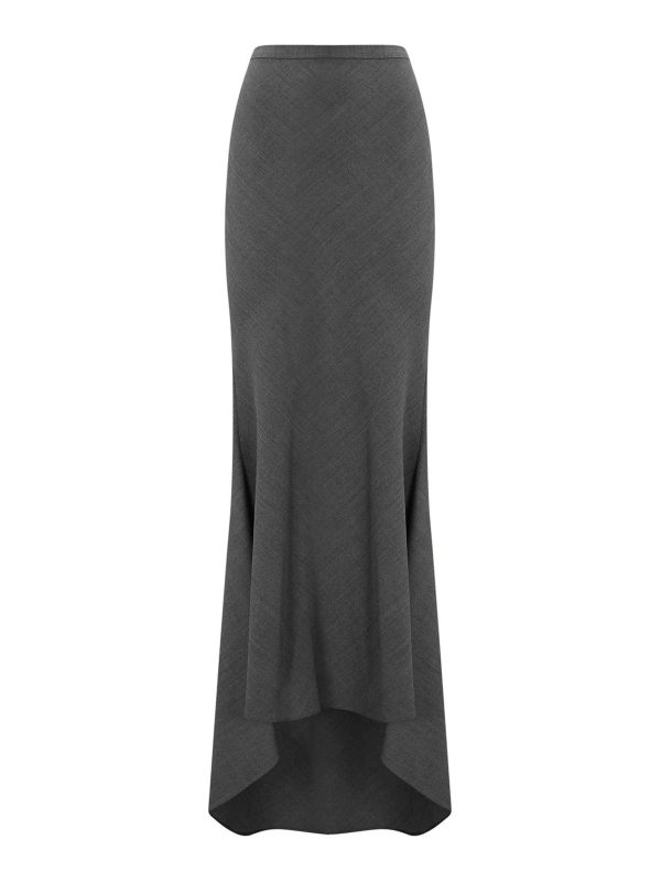 Philosophy di Lorenzo Serafini Jupe Midi - Gris