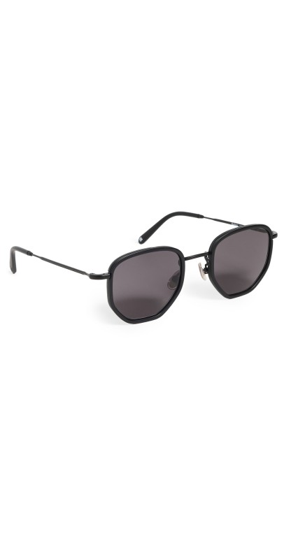 Illesteva Hunter Ace Matte Black Sunglasses Matte Black