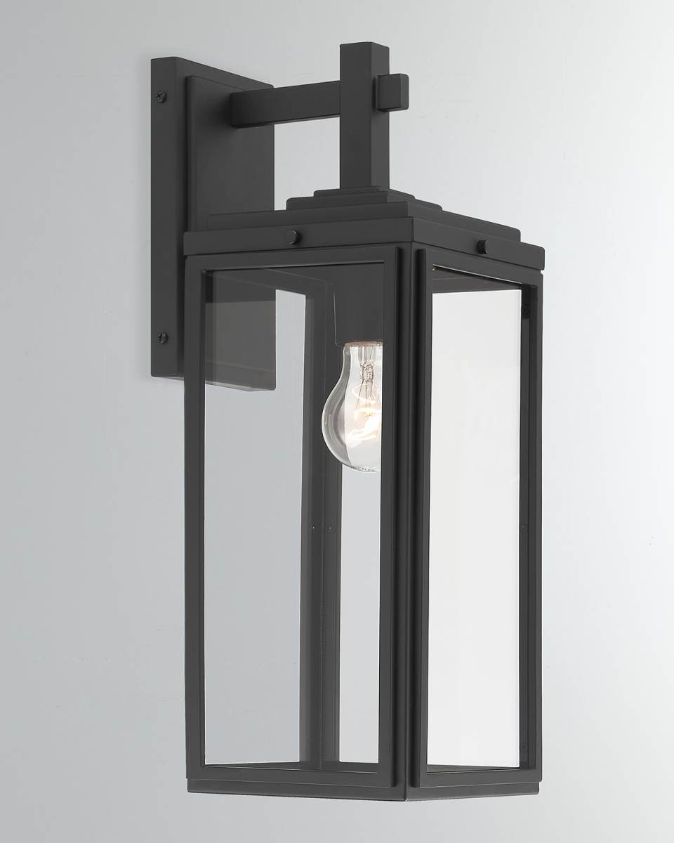 Byron 1-Light Matte Outdoor Sconce