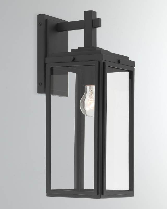 Byron 1-Light Matte Outdoor Sconce