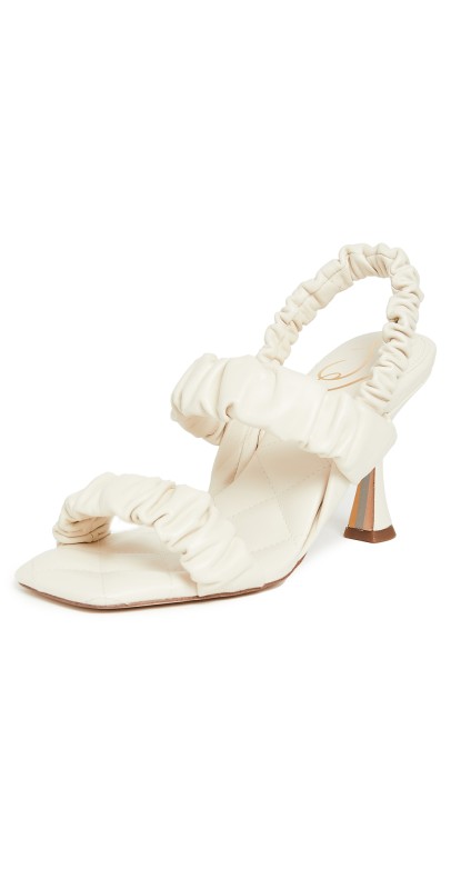 Sam Edelman Marlena Slingback Sandals Ivory
