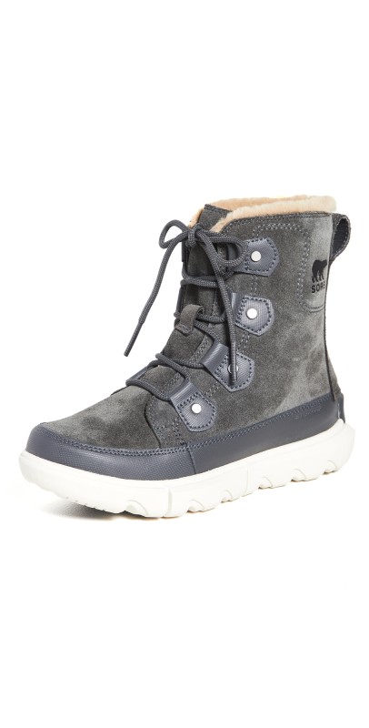 Sorel Sorel Explorer Fabric Mix II Joan Boots Grill/Fawn