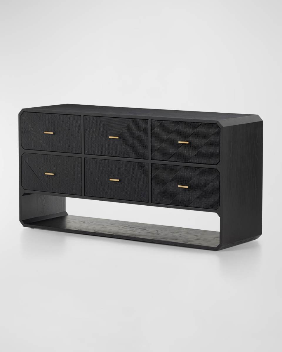Caspian 6-Drawer Dresser