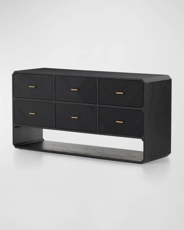 Caspian 6-Drawer Dresser