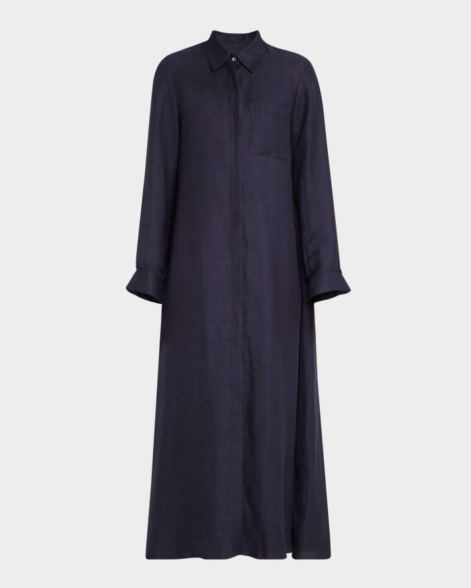 Jenny's Gown Oversized Cotton Poplin Shirtdress