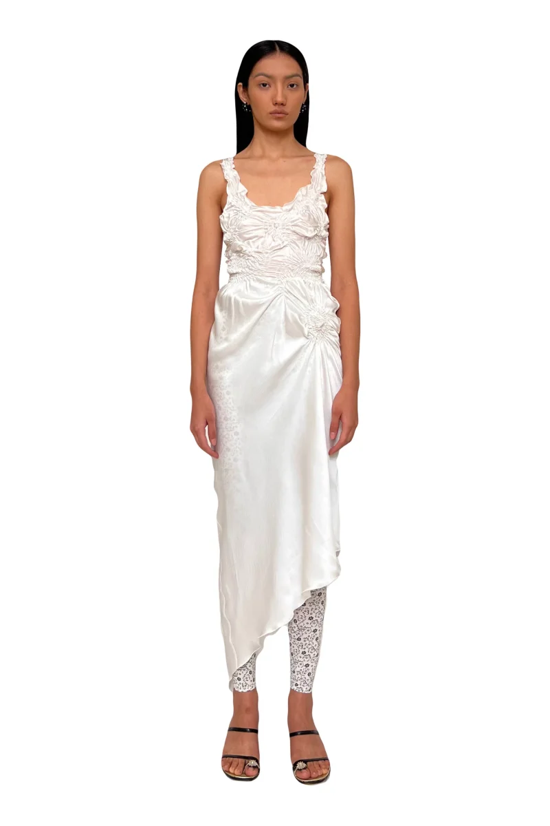 J.KIM MARKIZA PAISLEY DRESS IN SILK