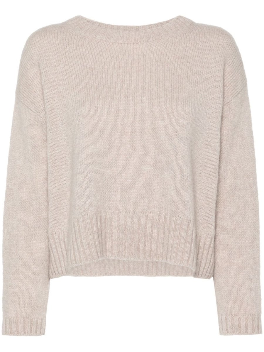 logo-plaque sweater