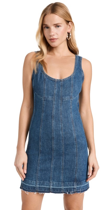 SIMKHAI Suzette Mini Dress Coronado