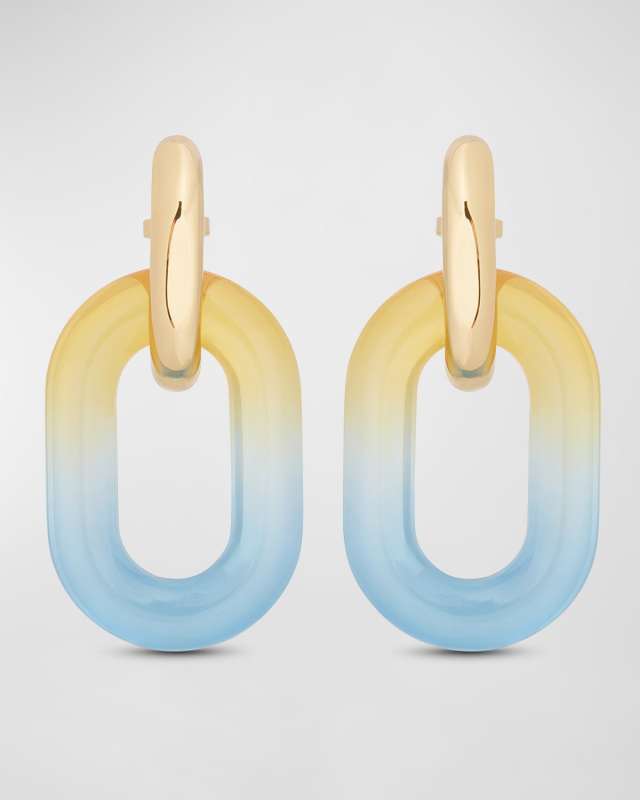 XL Double Chain-Link Earrings