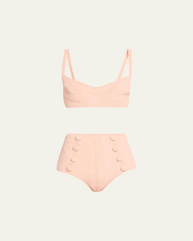 Textured Two-Piece Bikini