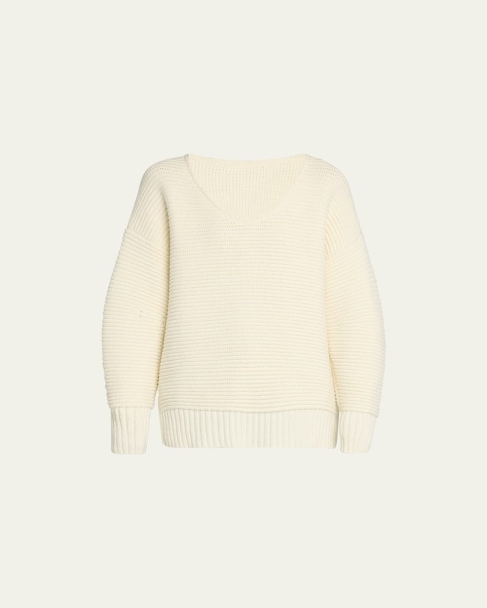 Reversible Ottoman Chunky Wool Sweat