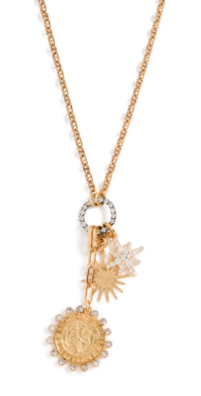 Elizabeth Cole Roxanne Necklace Golden Glow