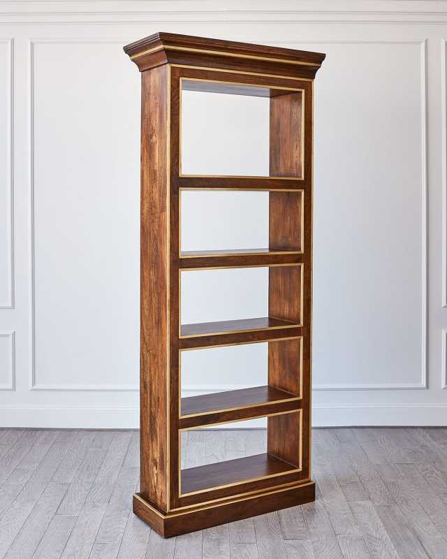 Calvin Left Library Bookcase