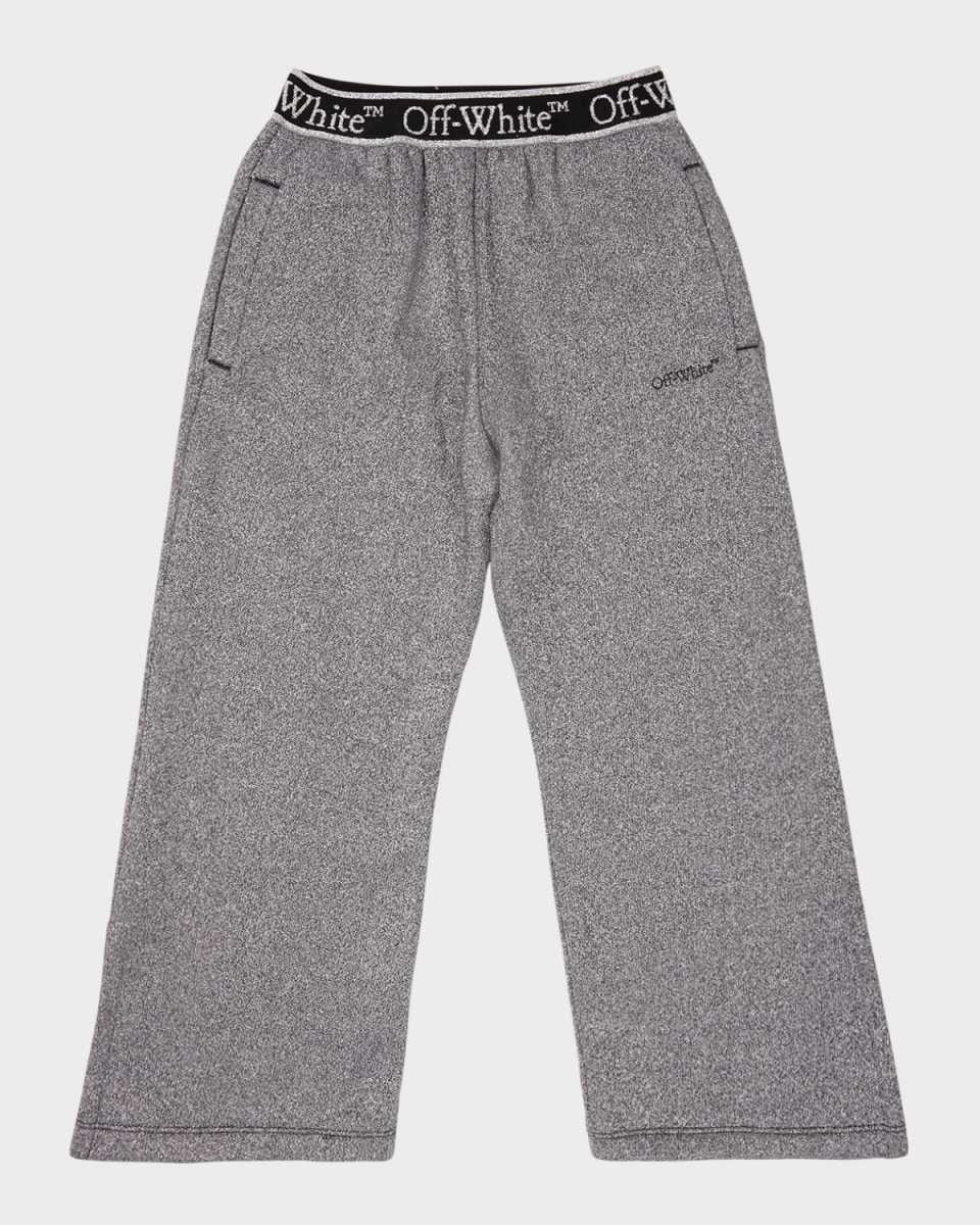 Girl's Bookish Logo Tape Pants, Size