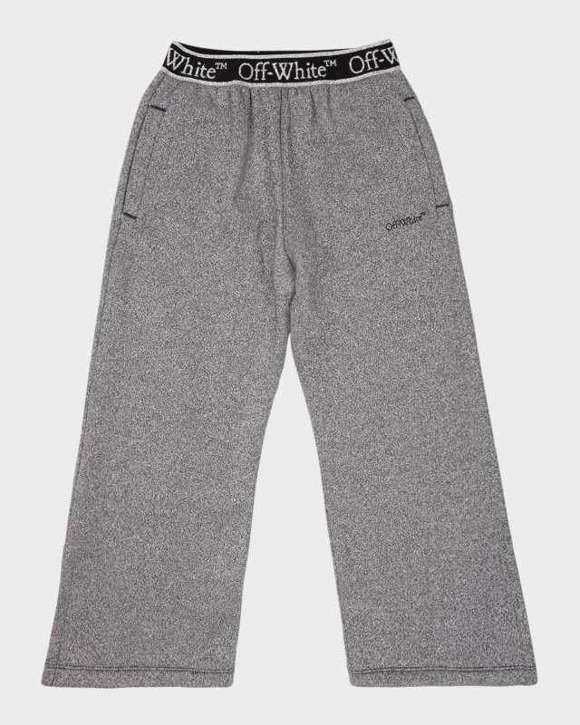 Girl's Bookish Logo Tape Pants, Size