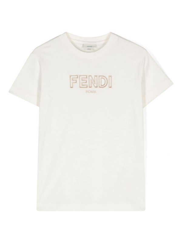 embroidered-logo cotton T-shirt