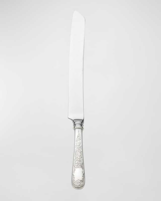 Old Maryland Engraved Wedding Cake Knife, Hollow Handle