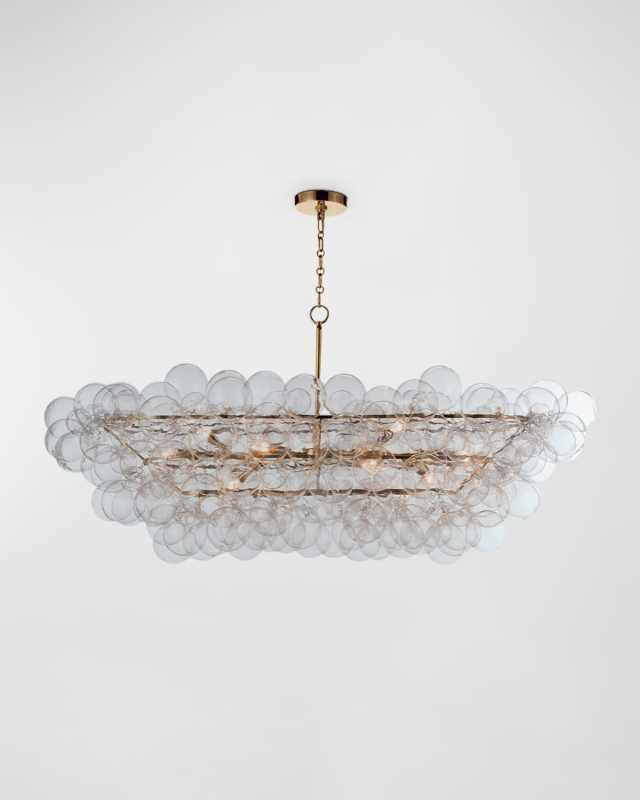 Bubbles Linear Chandelier