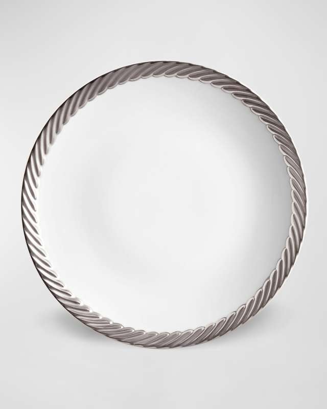 Corde Platinum-Plated Bread & Butter Plate