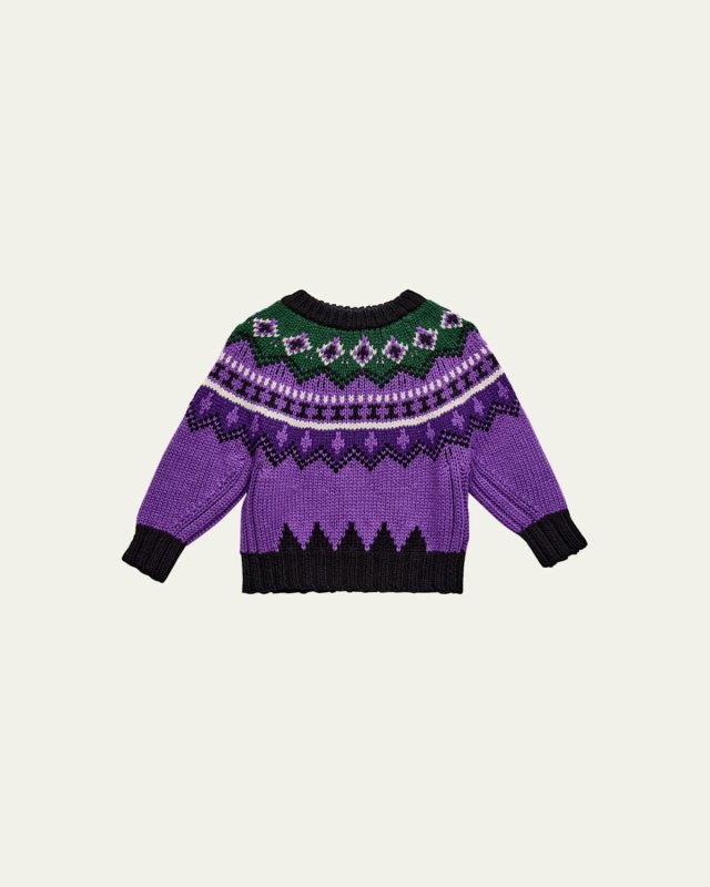 Girl's Grenoble Wool Sweater, Size 4-