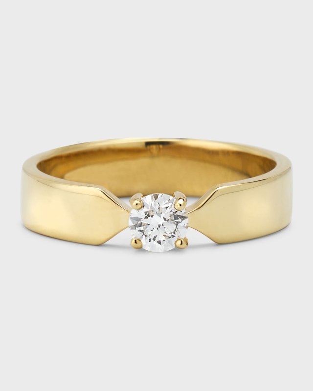 Vanity Solo Tension Diamond Ring