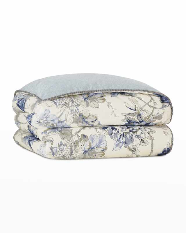 Liesl Floral Queen Duvet Cover