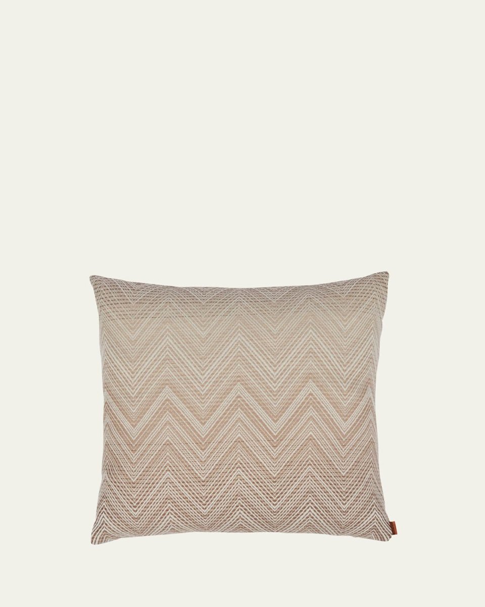 Timmy Merino Wool Ombre Chevron Cushion
