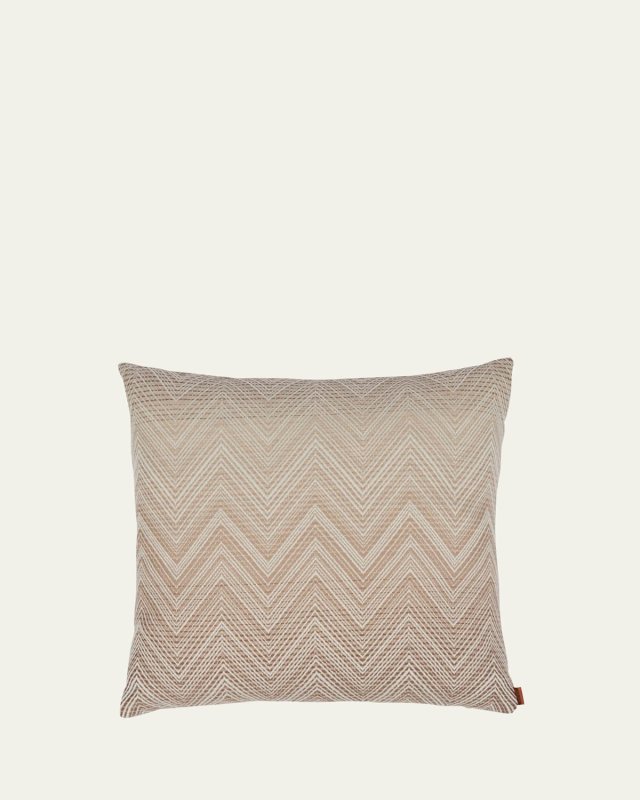Timmy Merino Wool Ombre Chevron Cushion