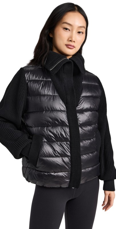 Varley Montrose Zip Through Jacket Black