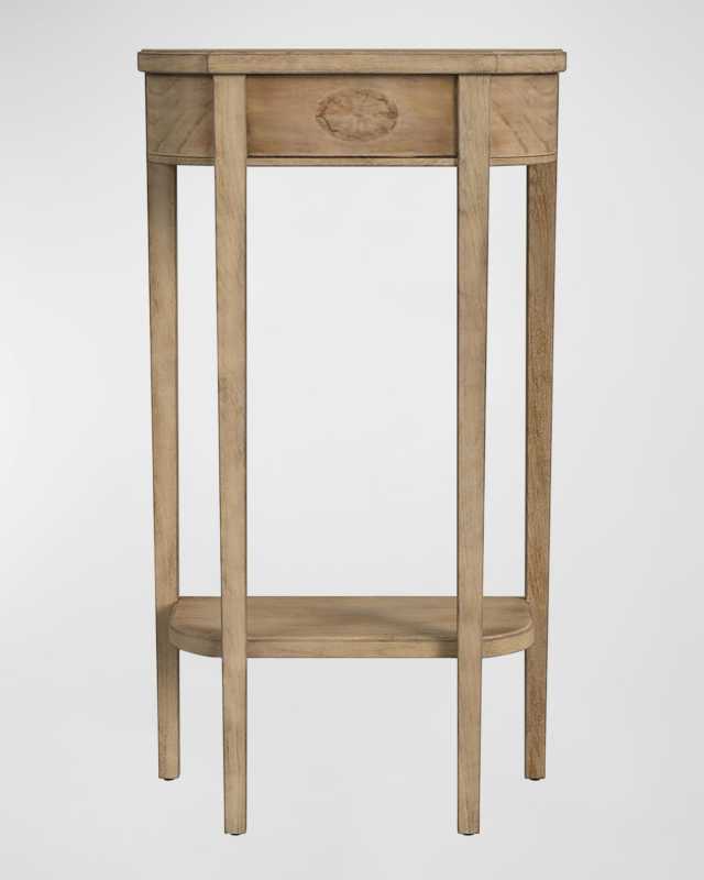 Wesley Demilune Console Table
