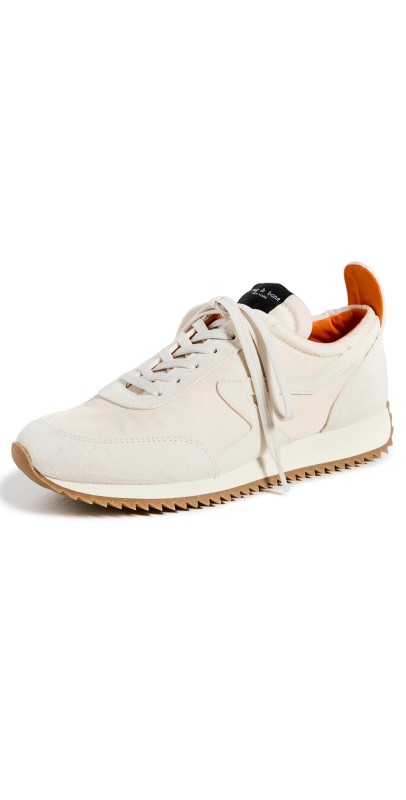 rag & bone Retro Runner Bomber Sneakers Vanilla