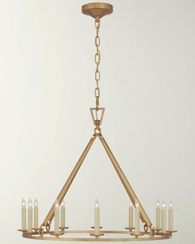 Darlana Medium Single Ring Chandelier By Chapman & Myers