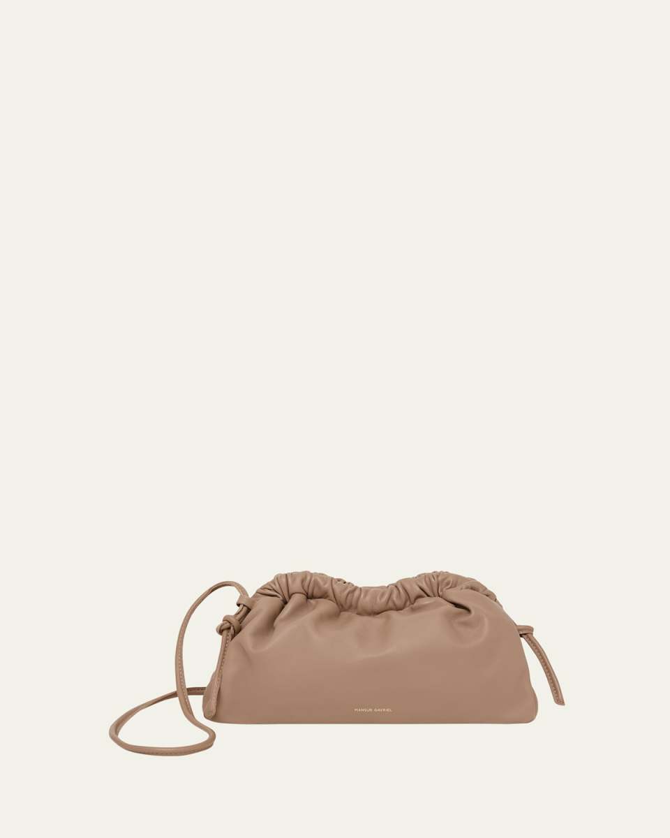 Mini Lambskin Cloud Clutch Bag