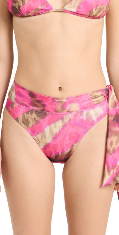 Bananhot Alin Bottoms Pink Brown Jungle