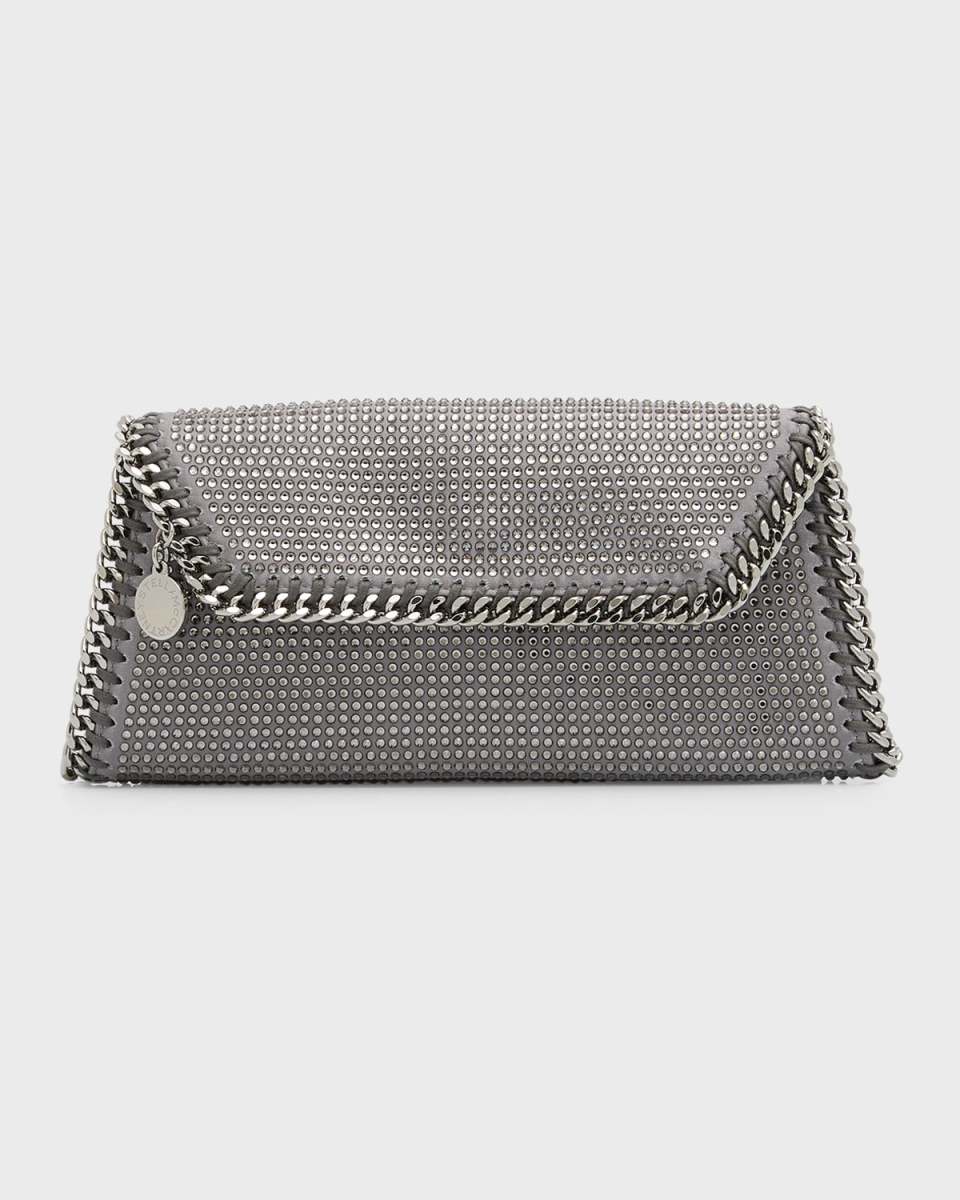 Falabella Allover Eco Crystal Clutch Bag