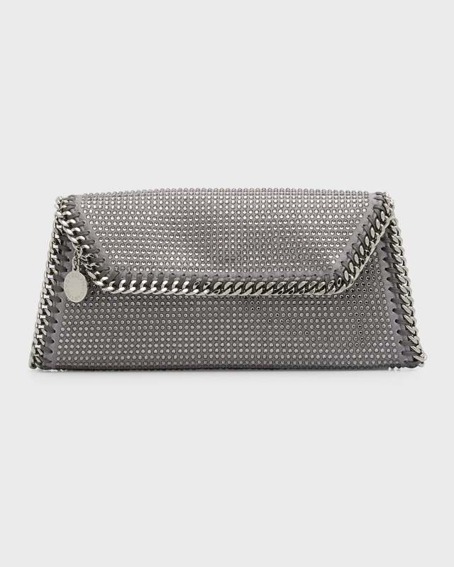 Falabella Allover Eco Crystal Clutch Bag
