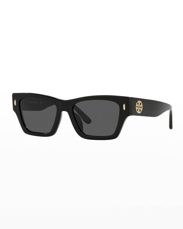 Rectangle Acetate Sunglasses