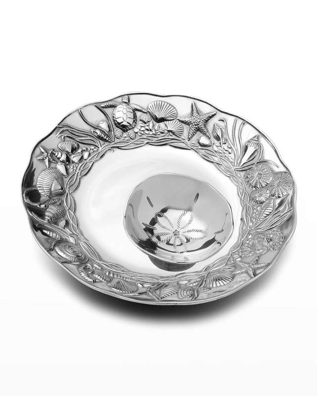 Coastal 2-Piece Chip & Dip Server