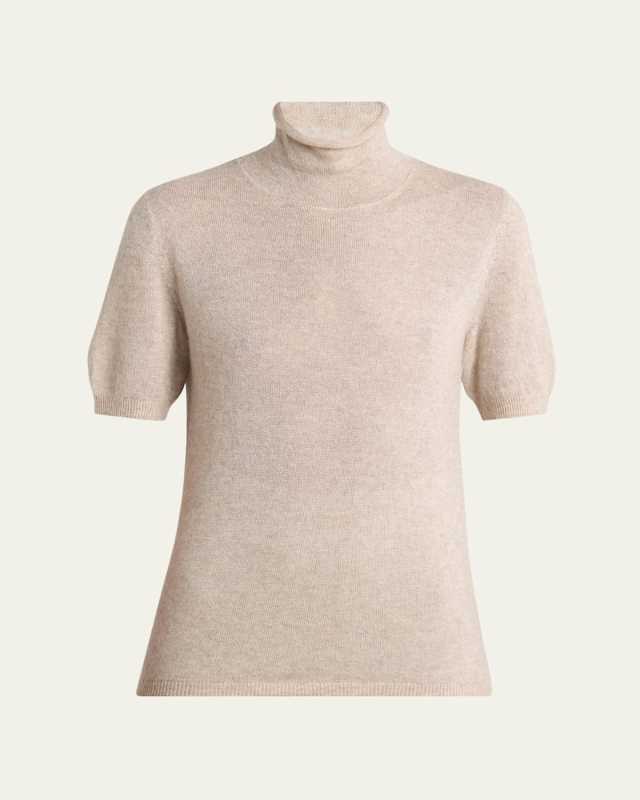 Camino Cashmere-Silk Turtleneck Sweater