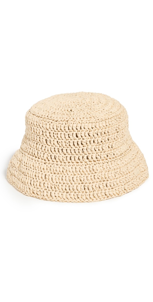 Nanushka Dunia Hat Beige