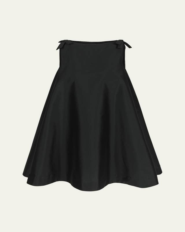 Boatneck Cape Mini Dress