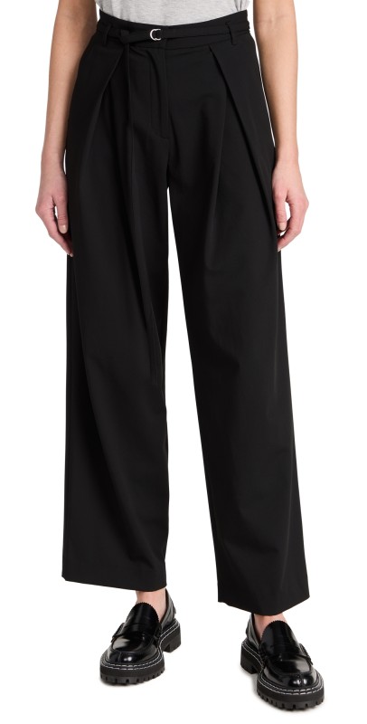 Pixie Market Zoe Belted Pants Black