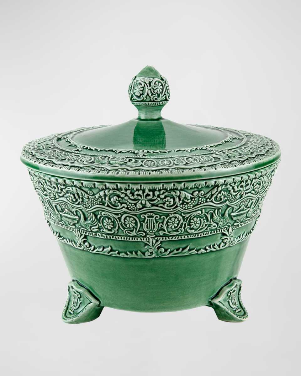 Renaissance Footed Bowl with Lid
